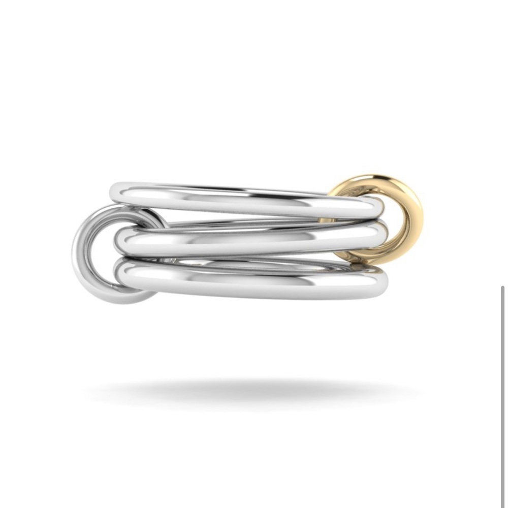 Spinelli Kilcollin custom ring Two-Tone Silver and Gold